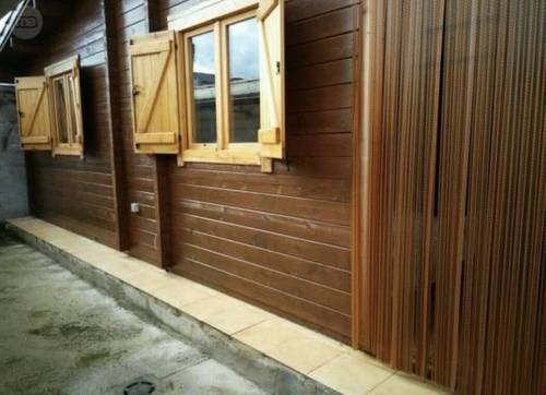 imagen 1 de Venta de terreno con casa de madera en Almodóvar del Pinar (Cuenca)