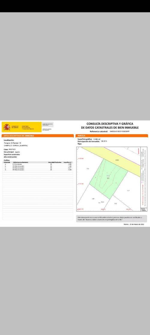 imagen 2 de Se vende Terreno agrícola