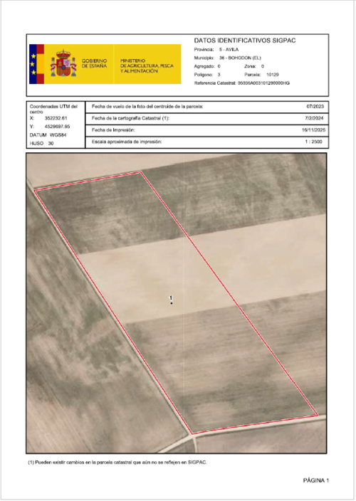 imagen 4 de Terreno Rustico , el Bohodon